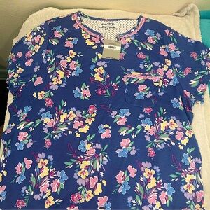 NWT Karen Neuburger Floral Capri Pajamas, 1X